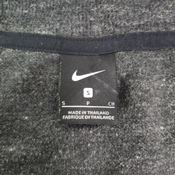 Nike Women Size S Charcoal Gray Therma-FIT 1/4 Zip Pullover Training Top - Picture 7 of 11
